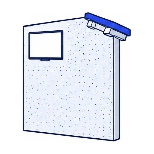Schematic: Stucco patio or exterior wall